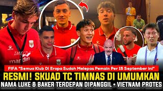 🔴 LUKE VICKERY IS IN! Official National Team Training Camp Squad Announced Ahead of FIFA ASEAN Cu...