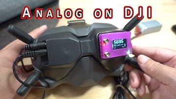 Analog Module Adapter for DJI FPV Goggles // HM D2A 🕶📡