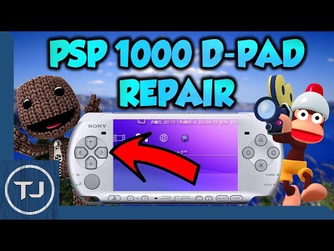 PSP 1000 Faulty D-Pad Repair (Simple Tutorial) 2017!