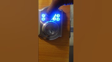How to Lock and Unlock Defiant Electronic Deadbolt