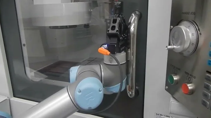 UR Robot, Universal Robots, Machine Tool Management, Machine Tool Loading and Unloading