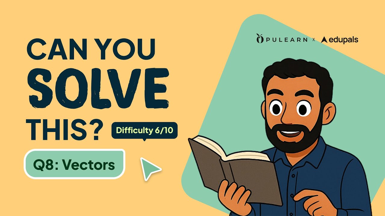 Vectors | Q8 of 10 | IGCSE 0580 Maths Challenge – Full Solution