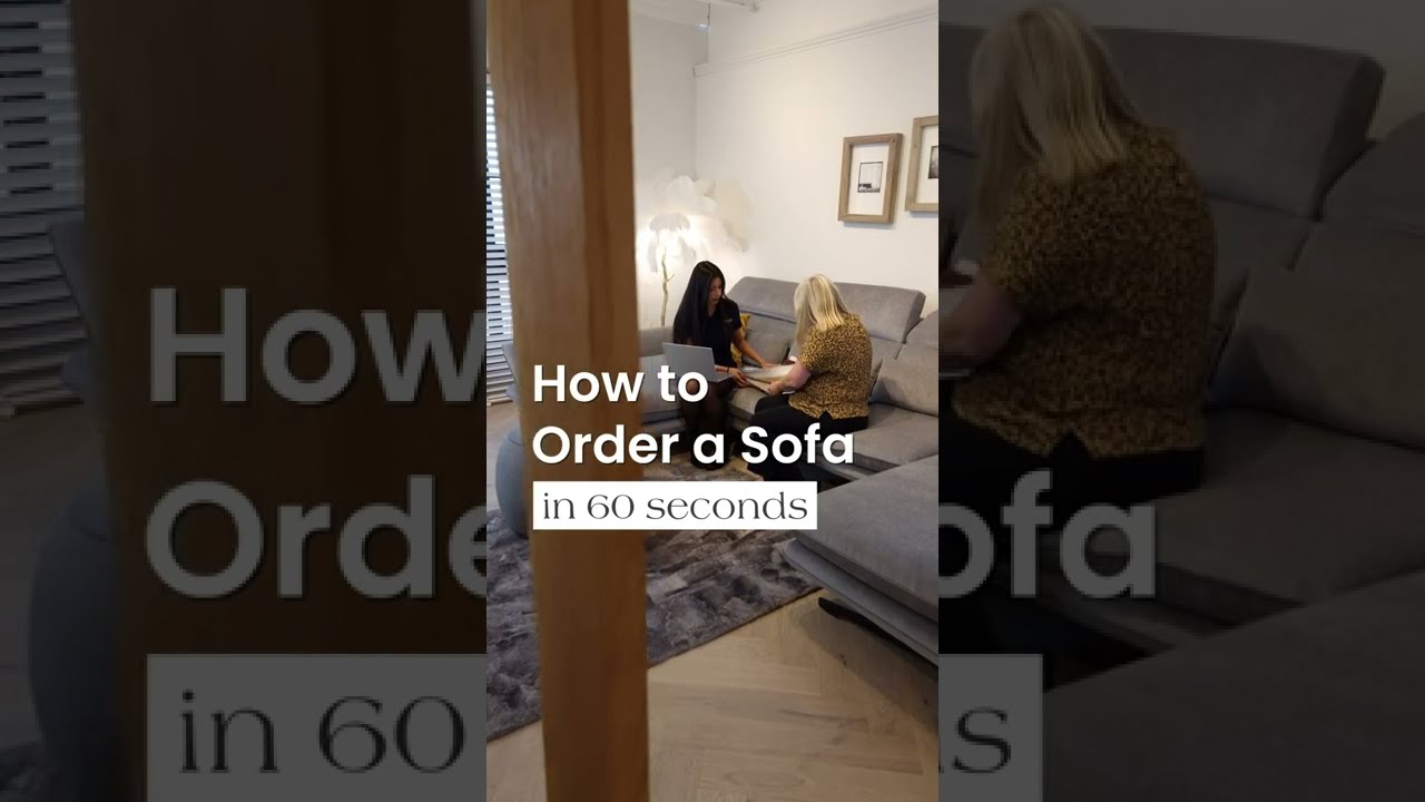 Order a Sofa in 60 Seconds