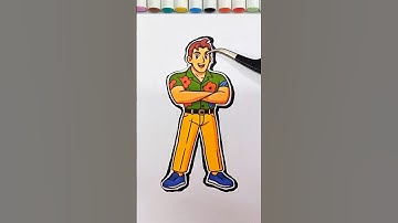 K-Pop Demon Hunters Abby Saja Creative Paper Putting Craft Puzzle Game 🧩 #ytshorts #kpop #sajaboys