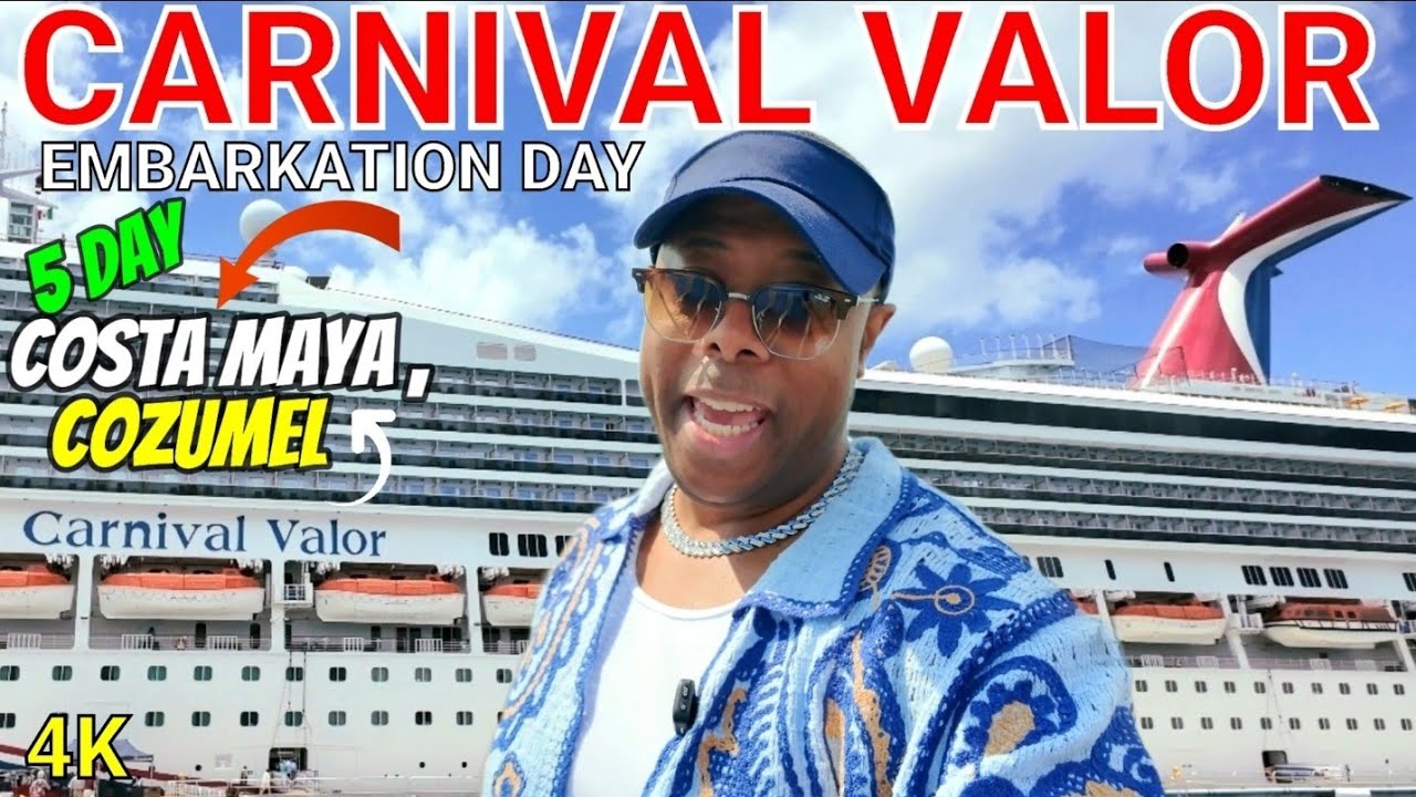 День посадки на Carnival Valor! 5-дневный круиз в Коста-Майю и Косумель!