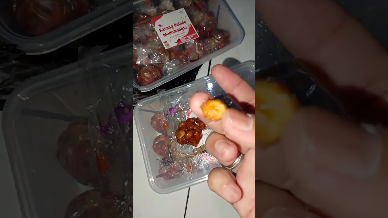 Review kacang balado madumongso Mas Joko...