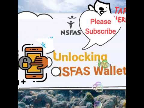 How To Unlock Your nsfas Wallet easily