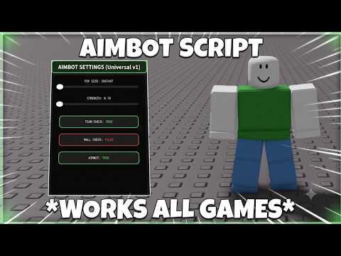 *UNIVERSAL* Aimbot Script *NO KEY* | WORKS ALL GAMES | PASTEBIN MORE (MOBILE & PC)