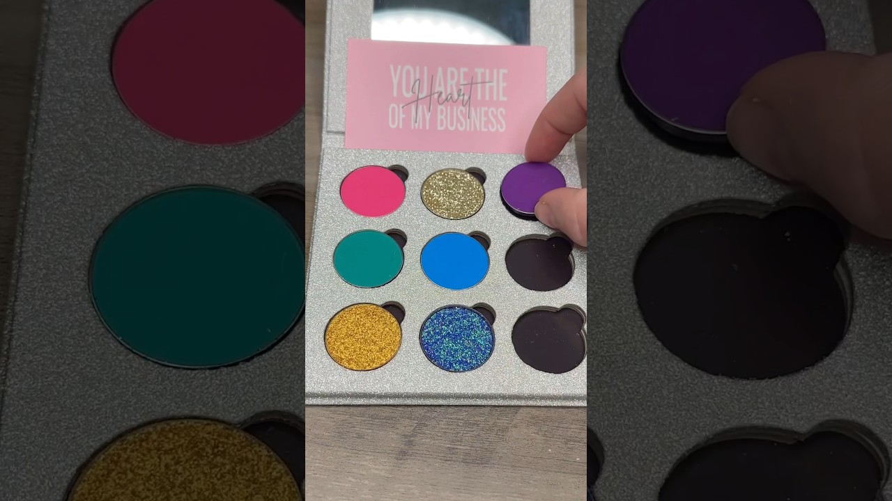 Custom Aladdin Eyeshadow Palette 