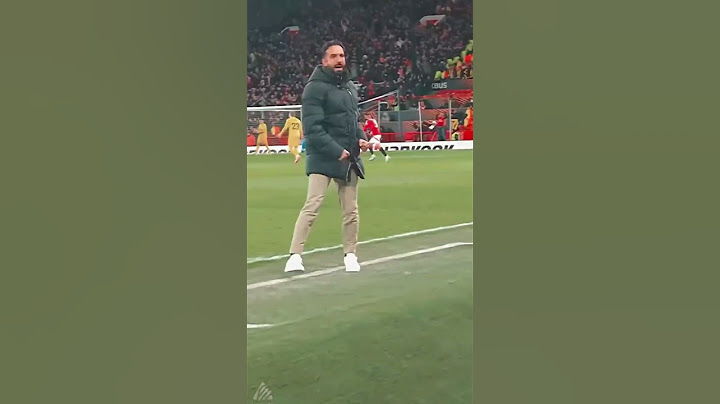 Ruben Amorim reaction to Hojlund’s first goal from the dugout | #manutd #mufc #shorts