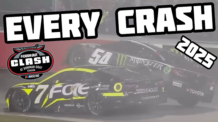 Every Crash In The 2025 NASCAR Clash, LCQ & Heat Races At Bowman Gray Stadium