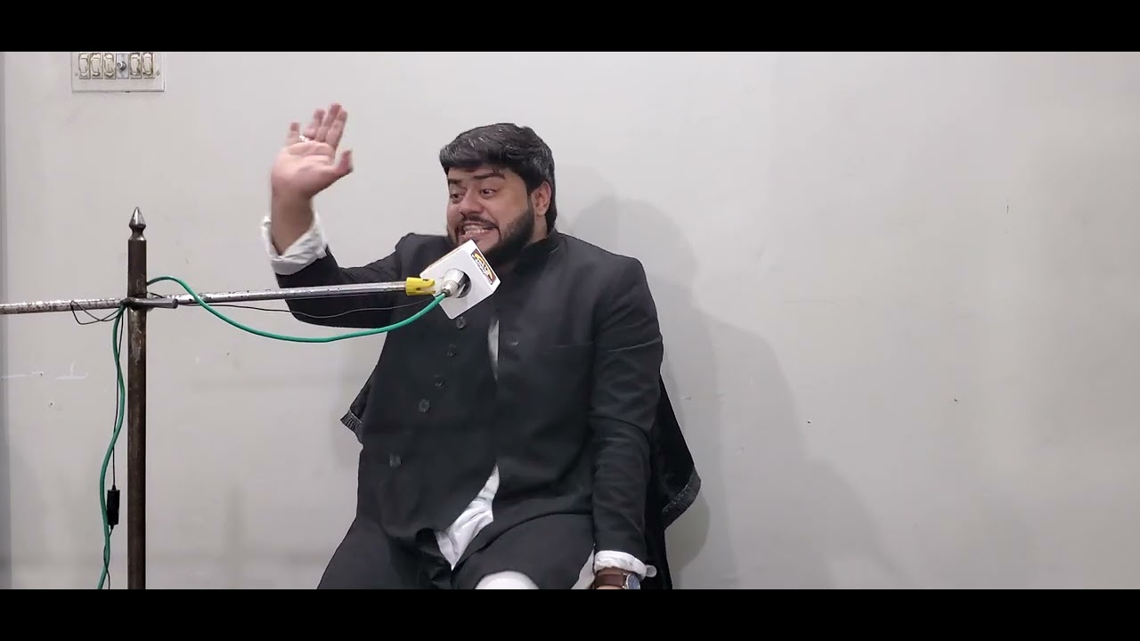 Majlis e Aza Allama Asad Ali Zaidi Bayad e BiBi Rabab