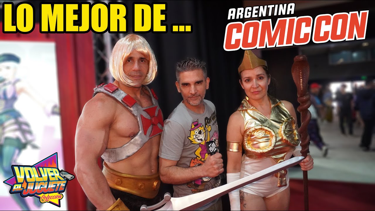 🔥Argentina Comic Con 2025: Cosplay, Figuras y Stands Increíbles 😲