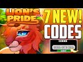 ⚠️ New All💫 Working Codes - A LION'S PRIDE ROBLOX CODES 2026 - A LION'S PRIDE CODES 2026