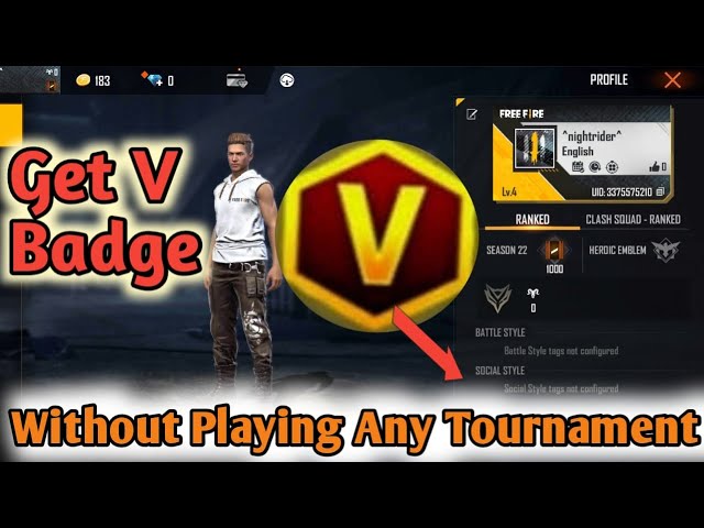How To Add V Badge In Free Fire By Copy Pasting This Code Sept 21 How To Add V Badge In Free Fire By Copy Pasting This Code Sept 21