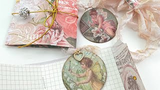 Easy Circle Punch Hidden Vintage Style Paper Clips Tutorial “The Lazy Sunday Kind!”