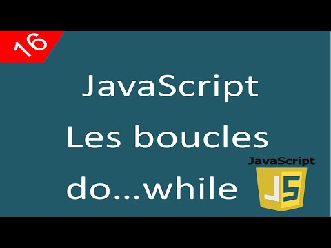JavaScript pour débutants 16 La boucle do...while
