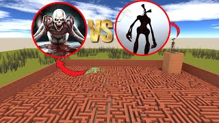 Siren Head vs SCP 096 Epic Battle In Garry Mod! screenshot 4