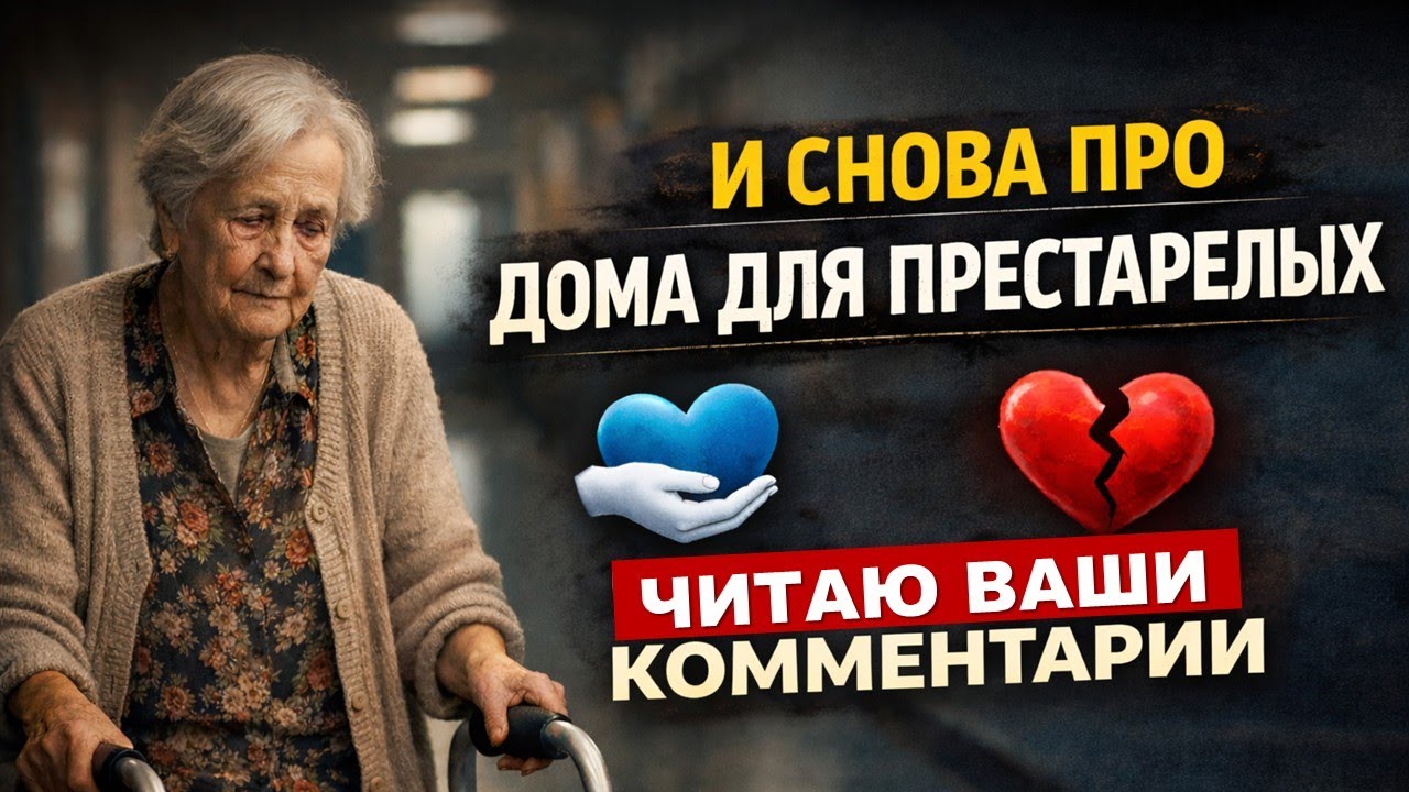 И СНОВА ПРО ДОМА ДЛЯ ПРЕСТАРЕЛЫХ | ЧИТАЮ ВАШИ КОММЕНТАРИИ