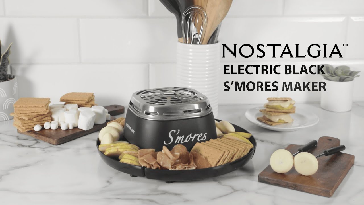 Savory S'mores | Using NSM200BK6A Electric Black S'mores Maker