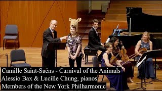 Carnival of the Animals: Alessio Bax & Lucille Chung, pianos; New York Philharmonic Members