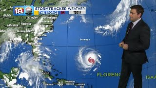 Weather At 11 PM: September 10, 2018