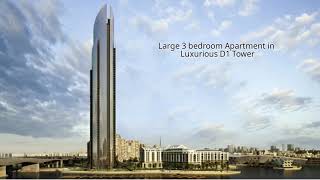LARGE 3 BEDROOM IN LUXURIOUS D1 TOWER #DUBAI #DUBAIAPARTMENTS