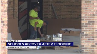 Last Letcher County school to reopen after floods last year screenshot 1