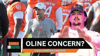 The biggest question of Miami's 2026 season ANSWERED | Reason for concern about Canes OLine? screenshot 3