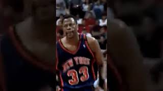 Knicks Eliminate Heat in 1999. Ewing and Houston. #knicks #nba #patrickewing