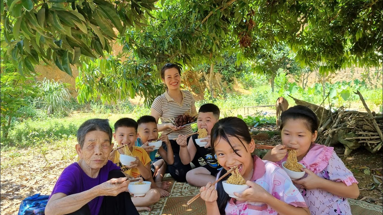 Cooking for poor children - Cooking - Daily life | Ly Thi Ba