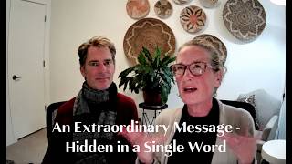 A mother's extraordinary message from her daughter... hidden in a single word. 💜