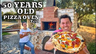 BEST NEAPOLITAN PIZZAS In a 50 Years old PIZZA OVEN