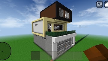 [ MINI BLOCK CRAFT ] How to build a Box Type Modern House 🏡 || Time Lapse Tutorial