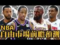 LeBron James真的會去勇士？Norman Powell會離開熱火嗎？被國王裁掉的DeRozan會去哪裡？－2026年NBA自由市場三十支球隊前瞻預測