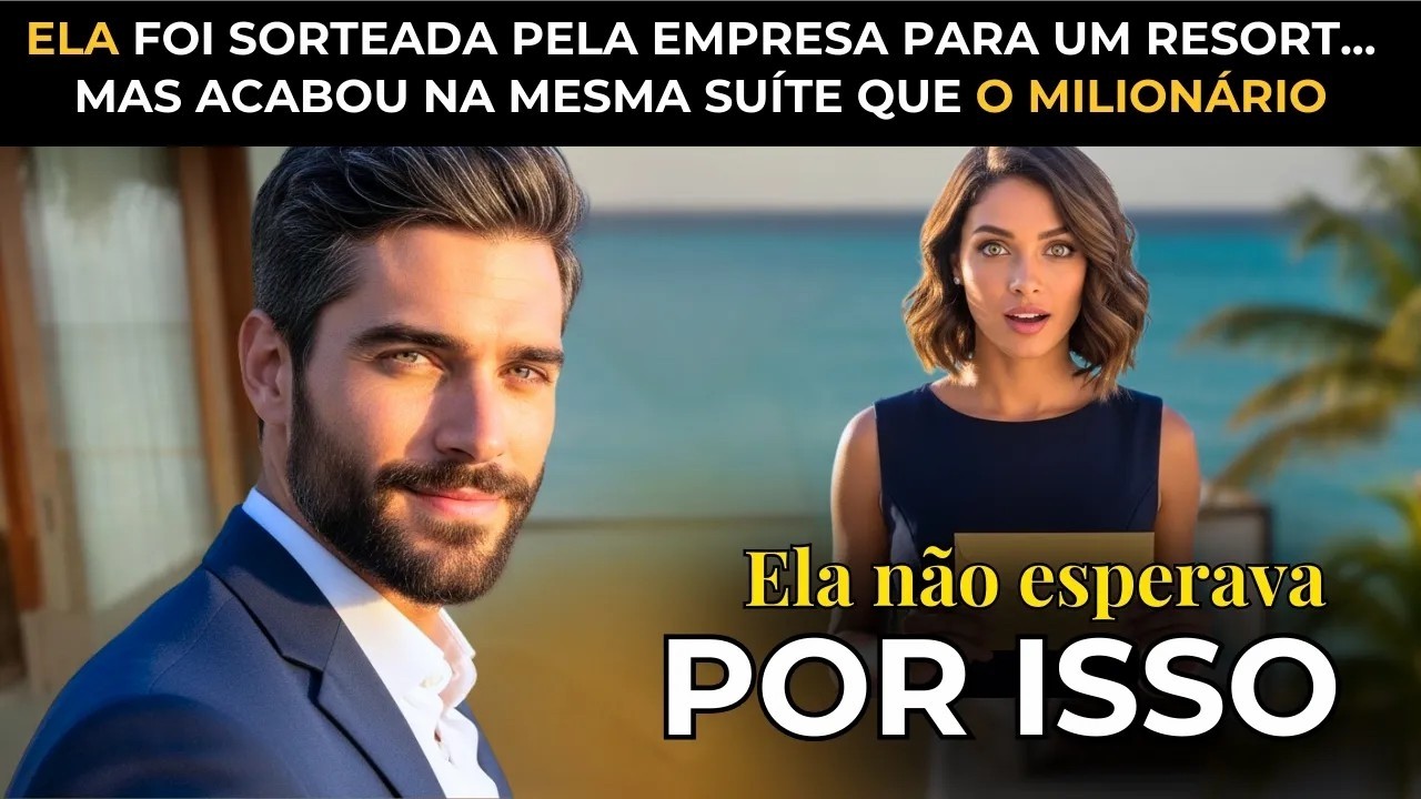 ELA FOI SORTEADA PELA EMPRESA PARA UM RESORT... MAS ACABOU NA MESMA SUÍTE QUE O MILIONÁRIO