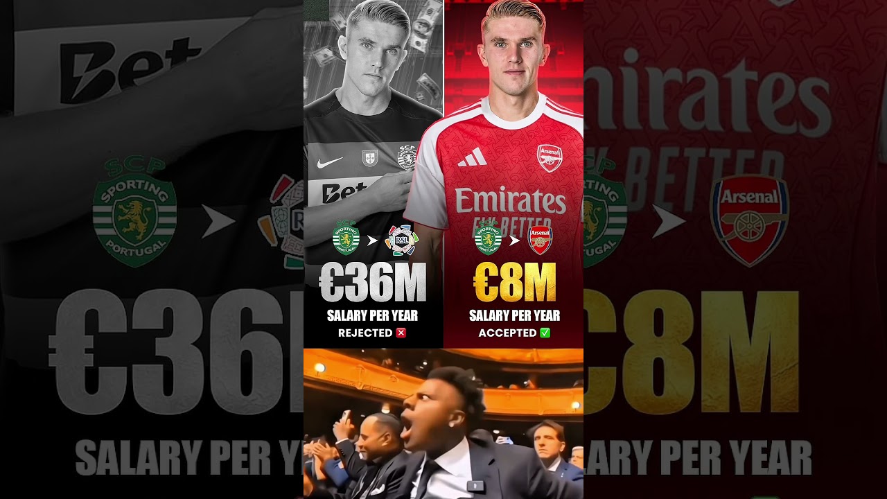 Instead He Accepted Arsenal's Contract Offer Worth An Estimated €8M A Year.. ⚽🔥
