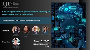 International Webinar: Transparency and accountability of AI in public service delivery
