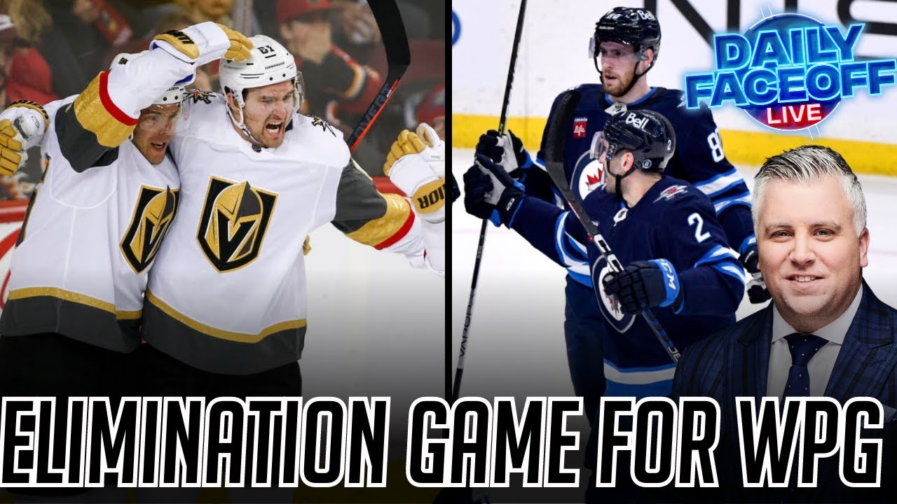 On the brink of ELIMINATION The Winnipeg Jets , NHL Stanley Cup Playoffs Daily Faceoff Live