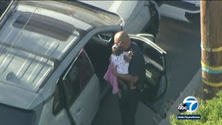 Woman arrested for allegedly stealing car with baby inside in South LA | ABC7
