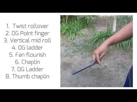 Intermediate Balisong Tutorial - Smooth Combo