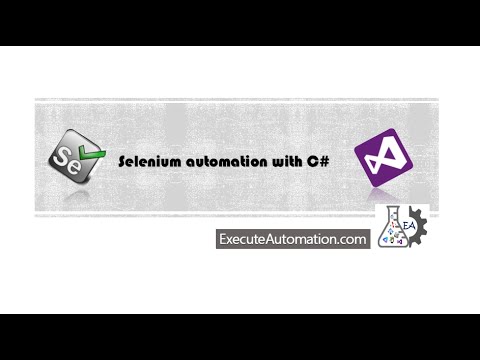 Data Driven Testing in Selenium with C# -- Part 12 (Selenium automation with C#)