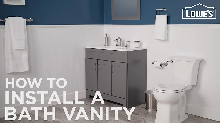 How To Install A Bathroom Vanity