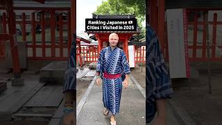 Ranking 10 Japanese Cities! 🇯🇵👀 #japan #japanese #goviral #fyp #tokyo #kyoto #osaka #hiroshima