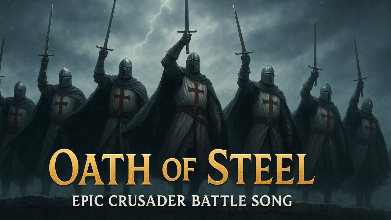 🔥 Oath of Steel | Epic Medieval Crusader Battle Song (Epic Choir & War Drums)
