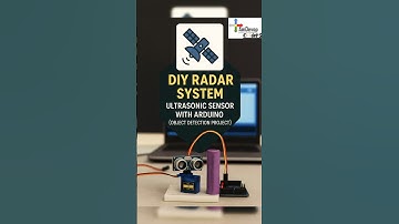 DIY Radar System 🛰️ | Ultrasonic Sensor with Arduino (Object Detection Project)🚀 | AmDevop Coders
