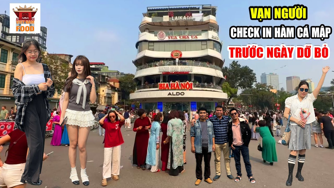 Check in Hàm Cá Mập Hà Nội trước khi bị dỡ bỏ