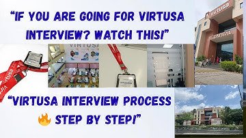 Virtusa Technical Interview Process Step by Step | Complete Process explained | Developer | Tester |