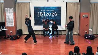 HKUSTSU DANSO JUST BEAT IT 2026 - 1 on 1 Best 16 Mike vs Paco