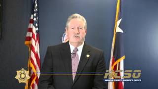 Holiday Safety Message from Sheriff Ron Hickman - PSA
